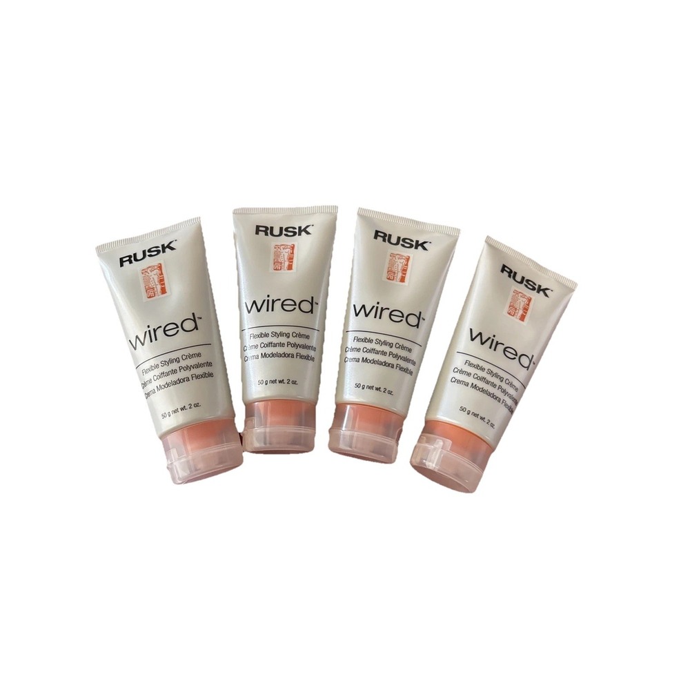Wired by Rusk, Unisex, Flexible Style Creme, 2 Oz LOT of 4 - BRAND NEW - KD